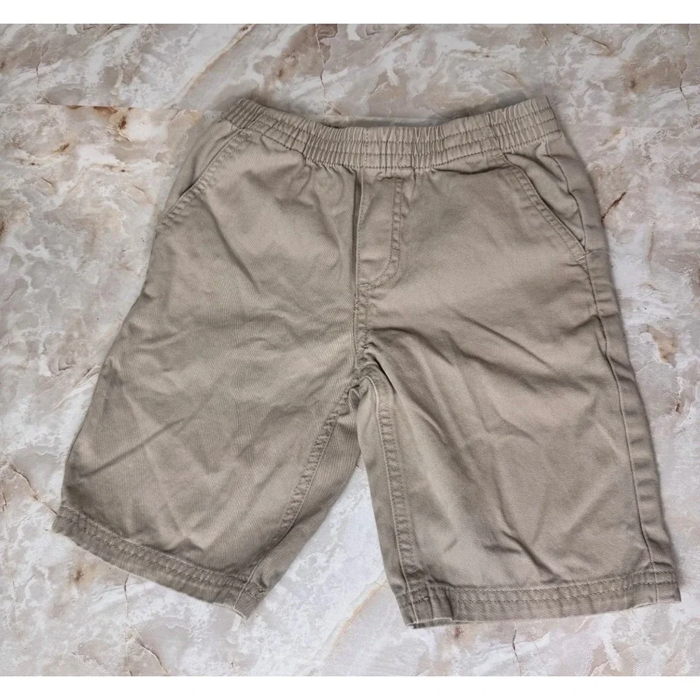Justice League Lucky Brand Boys Size 7 Gray Tan Black Short Long Sleeve 3pc Lot
